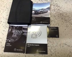 2017 Mercedes Benz C-Class Coupe C300, C43 AMG & C63 AMG Owner's Operator Manual User Guide Set