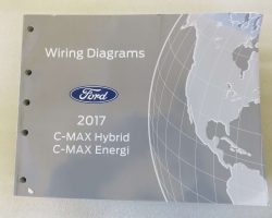 2017 Ford C-Max Hybrid/C-Max Energi Wiring Diagram Manual