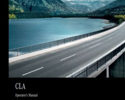 2017 Mercedes Benz CLA-Class CLA250 & CLA45 AMG Owner's Operator Manual User Guide