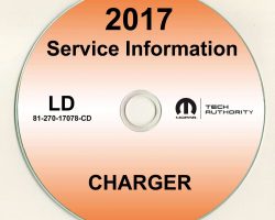 2017 Dodge Charger Shop Service Repair Manual CD