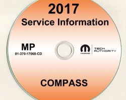 2017 Jeep Compass (Next Gen) Shop Service Repair Manual CD