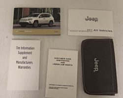 2017 Jeep Compass Owner's Operator Manual User Guide Set