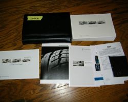 2017 Lincoln Continental Owner's Operator Manual User Guide Set