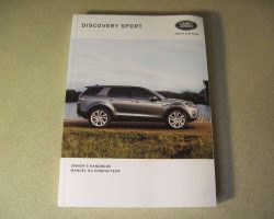 2017 Land Rover Discovery Sport Owner's Operator Manual User Guide