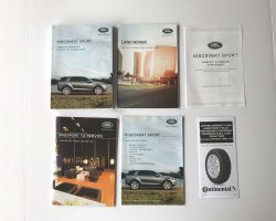 2017 Land Rover Discovery Sport Owner's Operator Manual User Guide Set