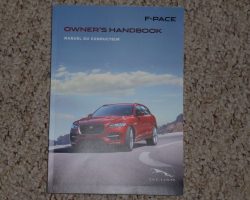 2017 Jaguar F-Pace Owner's Operator Manual User Guide
