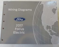 2017 Ford Focus Electric Wiring Diagram Manual