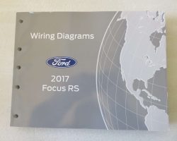 2017 Ford Focus RS Wiring Diagram Manual