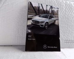 2017 Mercedes Benz GLC-Class GLC300 & GLC43 AMG Owner's Operator Manual User Guide