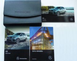 2017 Mercedes Benz GLE-Class GLE300d, GLE350, GLE400, GLE550e, GLE43 AMG & GLE63 AMG Owner's Operator Manual User Guide Set
