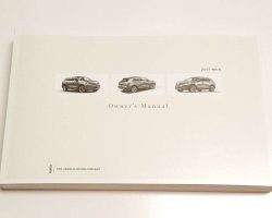 2017 Lincoln MKX Owner's Operator Manual User Guide