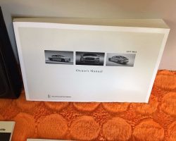 2017 Lincoln MKZ Owner's Operator Manual User Guide