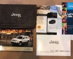 2017 Jeep Patriot Owner's Operator Manual User Guide Set