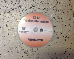 2017 Dodge Ram Promaster Shop Service Repair Manual CD
