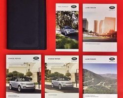 2017 Land Rover Range Rover Owner's Operator Manual User Guide Set