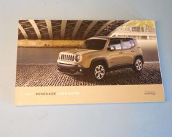 2017 Jeep Renegade Owner's Operator Manual User Guide