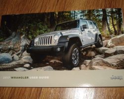2017 Jeep Wrangler Owner's Operator Manual User Guide