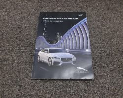 2017 Jaguar XF Owner's Operator Manual User Guide