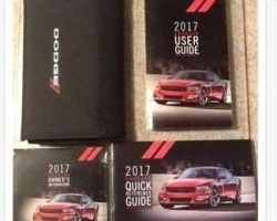 2017 Dodge Charger Including SRT392 & Hellcat Owner's Operator Manual User Guide Set