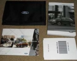 2017 Ford Edge Owner Operator User Guide Manual Set