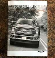 2017 Ford F-250 Super Duty Truck Owner's Operator Manual User Guide