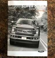 2017 Ford F-450 Super Duty Truck Owner's Manual