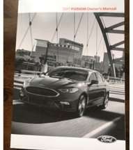 2017 Ford Fusion Owner's Operator Manual User Guide