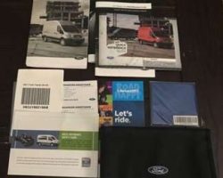 2017 Ford Transit Owner's Manual Set