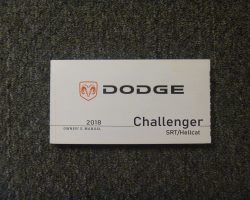 2018 Dodge Challenger SRT & Hellcat Owner's Operator Manual User Guide