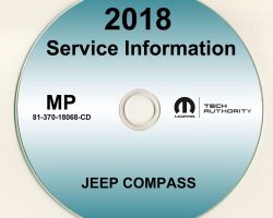 2018 Jeep Compass Shop Service Repair Manual CD