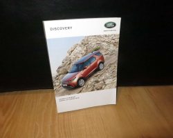 2018 Land Rover Discovery Owner's Operator Manual User Guide