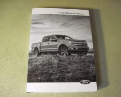 2018 Ford F-150 Truck Owner's Operator Manual User Guide