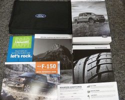 2018 Ford F-150 Truck Owner's Operator Manual User Guide Set