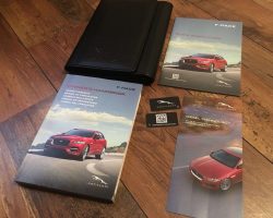 2018 Jaguar F-Pace Owner's Operator Manual User Guide Set