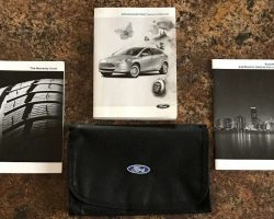 2017 Ford Focus Electric Owner's Manual Set