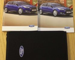 2018 Ford Focus Electric Owner's Manual Set