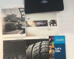 2018 Ford Fusion Owner's Manual Set