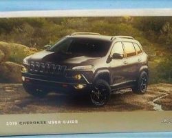 2018 Jeep Cherokee Owner's Operator Manual User Guide