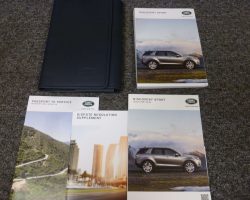 2018 Land Rover Discovery Sport Owner's Operator Manual User Guide Set