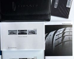 2018 Lincoln MKZ Owner's Operator Manual User Guide Set
