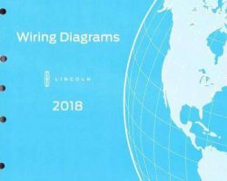 2018 Lincoln Navigator Electrical Wiring Diagrams Manual