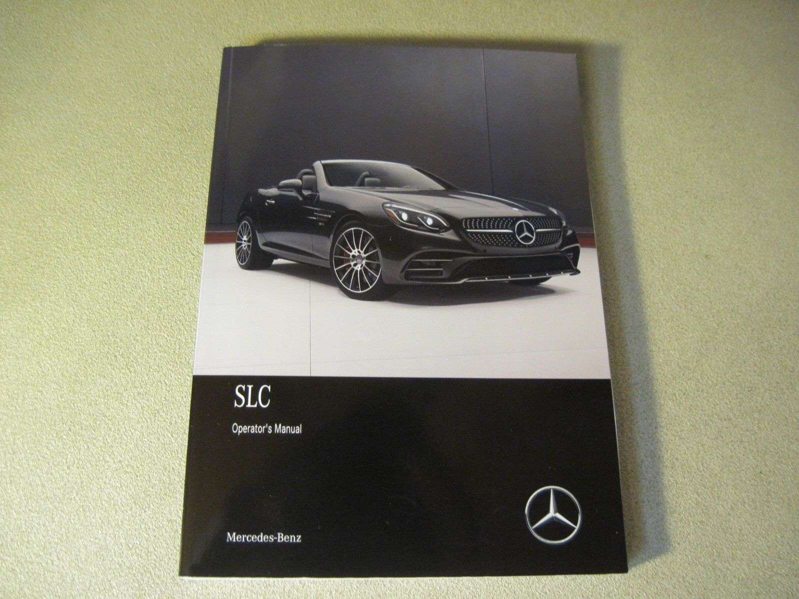 2018 Mercedes Benz SLC-Class SLC300 & SLC43 AMG Owner’s Operator Manual ...