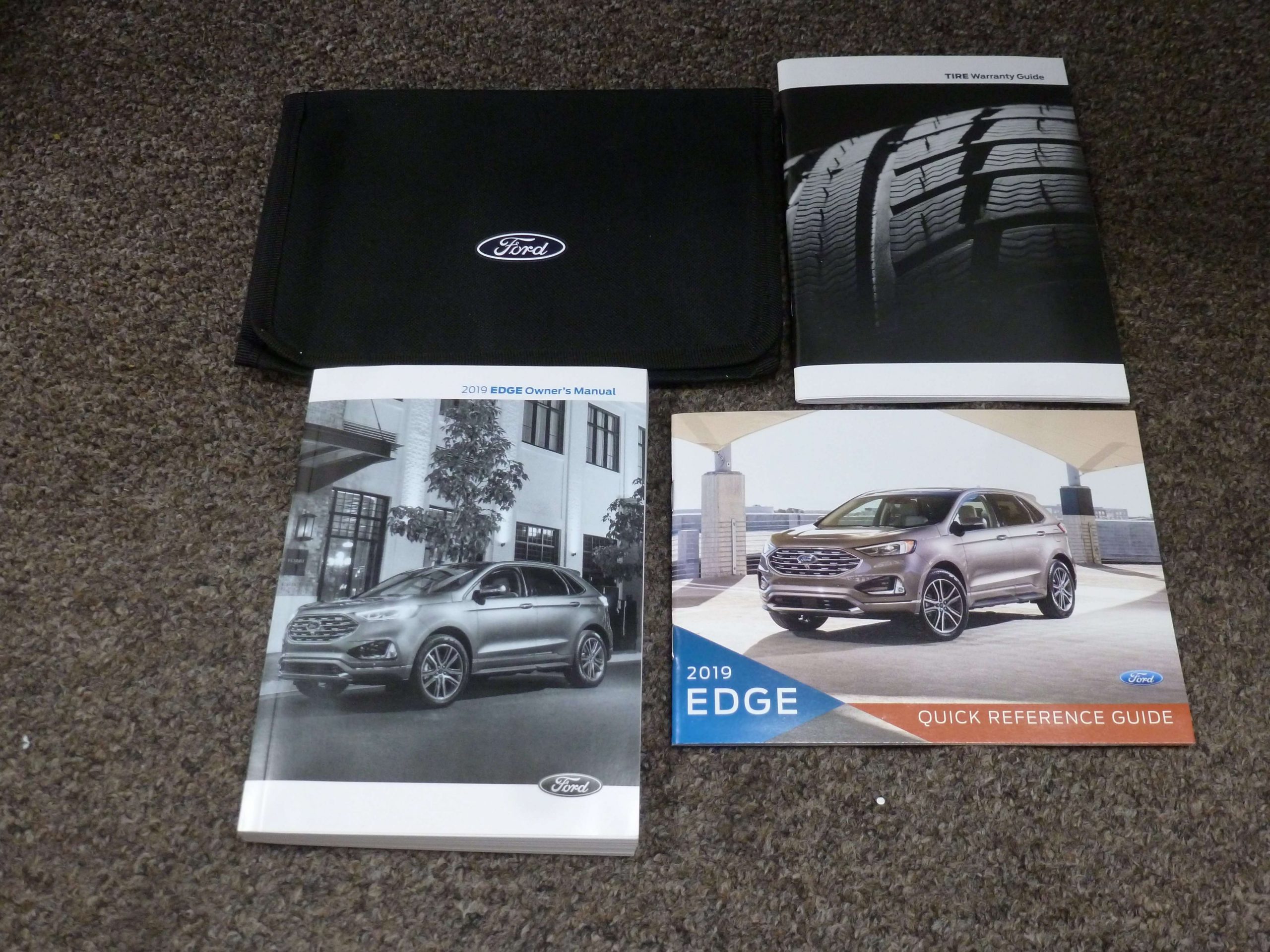 2019 Ford Edge Owner’s Operator Manual User Guide Set DIY Repair Manuals