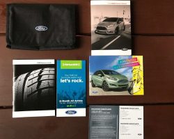 2019 Ford Fiesta Owner's Manual Set