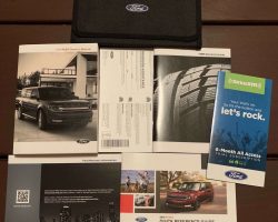 2019 Ford Flex Owner's Manual Set