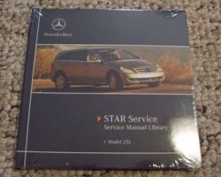 2007 Mercedes Benz R320 CDI, R350, R500 & R63 AMG 251 Chassis Shop Service Repair, Electrical Wiring & Owner's Operator Manual User Guide CD