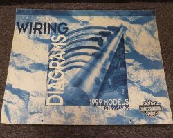 1999 Harley Davidson Softail Models Electrical Wiring Diagrams Manual
