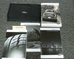 2018 Ford F-Super Duty Truck Owner's Manual Set
