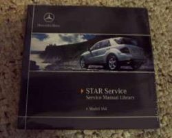 2007 Mercedes Benz ML350, ML500 & ML63 AMG 164 Chassis Shop Service Repair, Electrical Wiring & Owner's Operator Manual User Guide CD