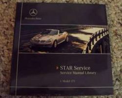 2006 Mercedes Benz SLK280, SLK350 & SLK55 AMG 171 Chassis Shop Service Repair, Electrical Wiring & Owner's Operator Manual User Guide CD